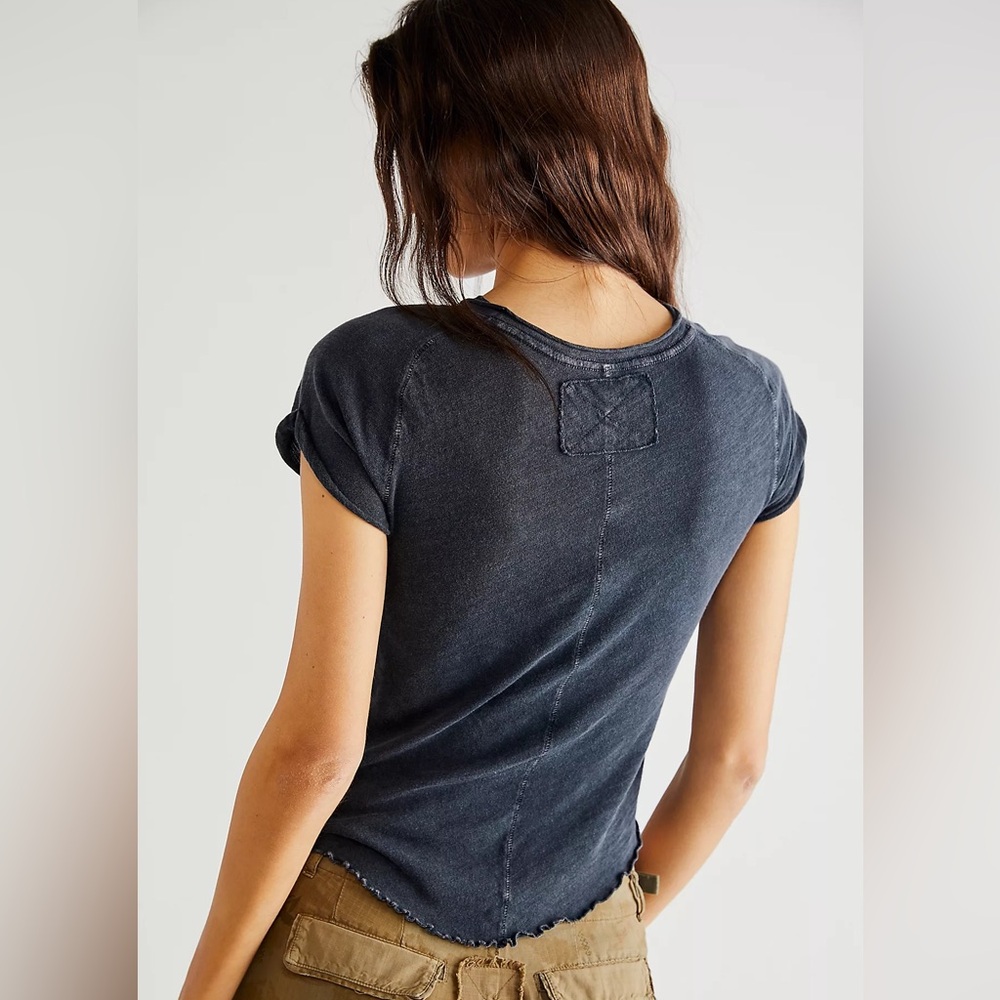 We The Free Be My Baby Tee NWT in black - Picture 2 of 9